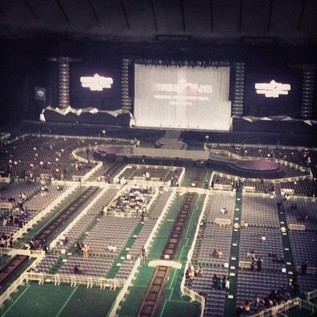 Getting ready for the second night… #tokyo