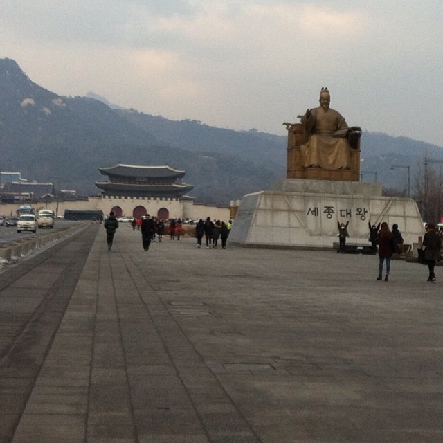 Gwanghwamun square #seoul