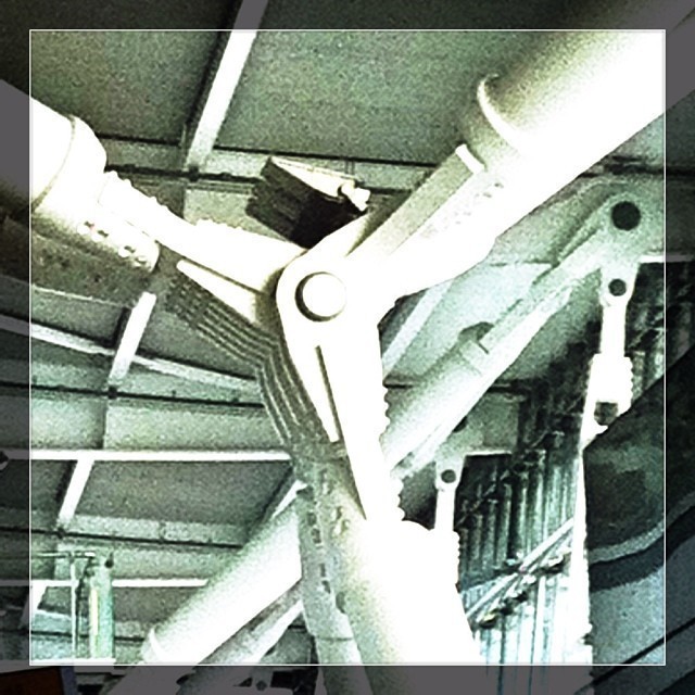 Heathrow Terminal 5 roof construction #heathrow