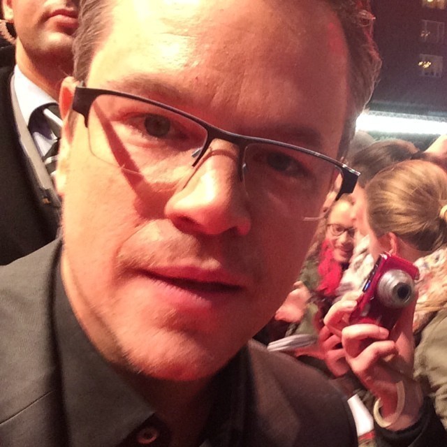 Hollywood in #Berlin: Bill Murray, John Goodman, George Clooney and Matt Damon amongst others. I love it.