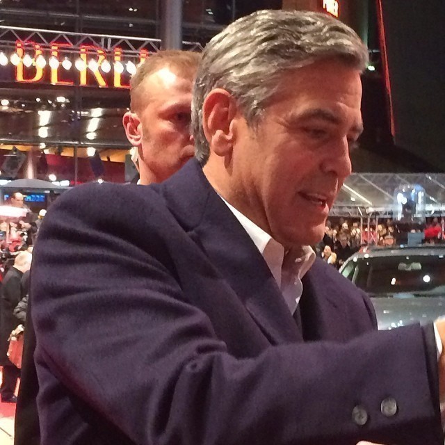 Hollywood in #Berlin: Bill Murray, John Goodman, George Clooney and Matt Damon amongst others. I love it.