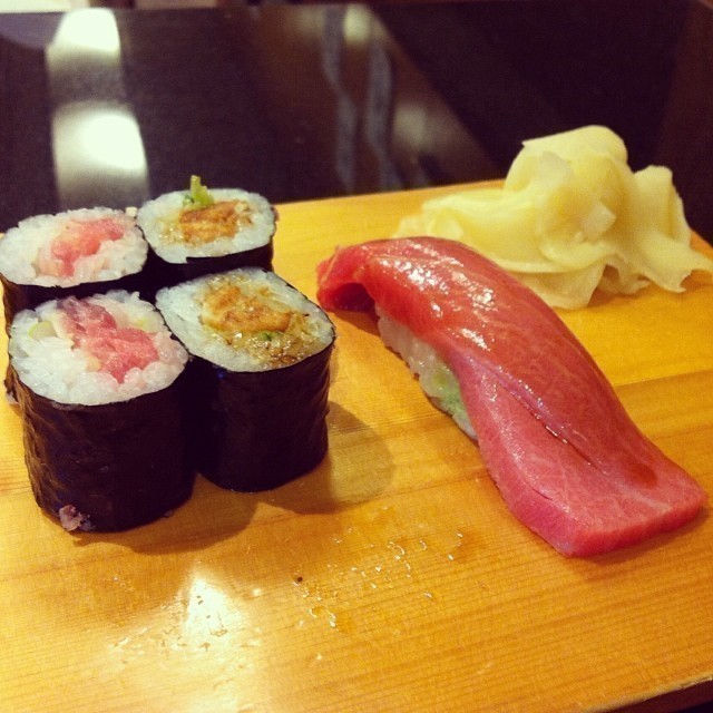 I fancy some #sushi.