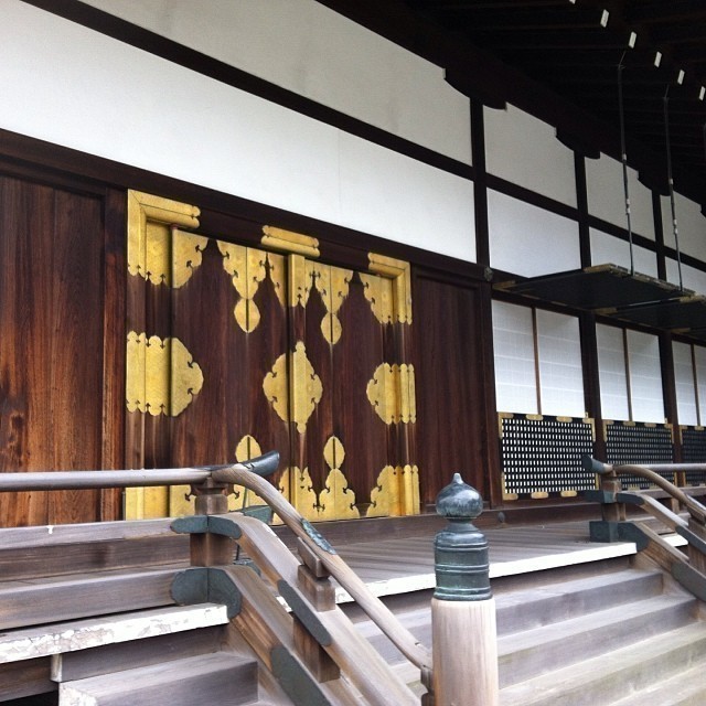 Inside the Imperial Palace ground #kyoto