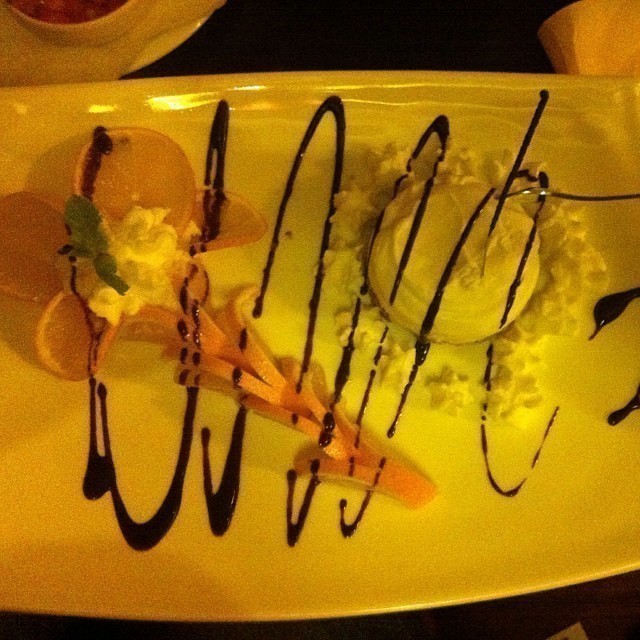 My birthday desert yesterday.