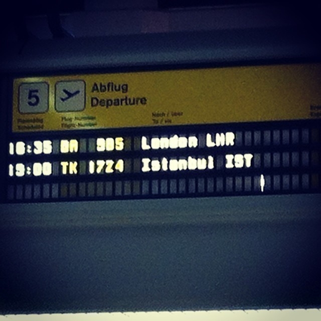 Next step: check in. #japan via Istanbul.