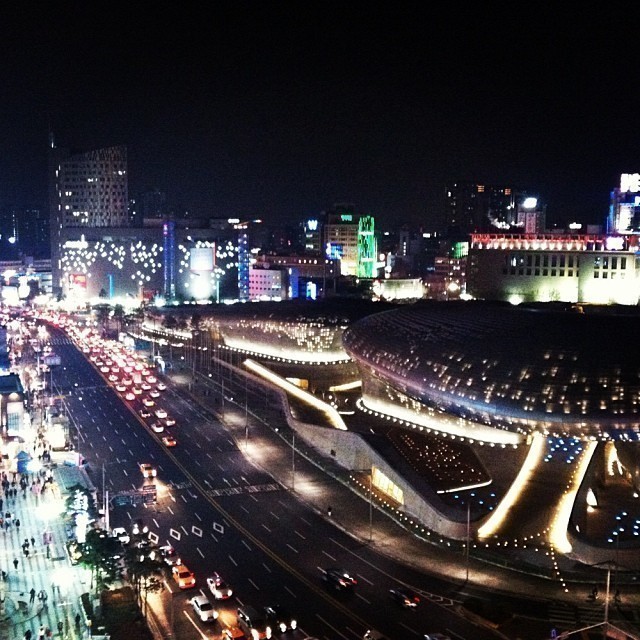 Part of #Seoul at night.