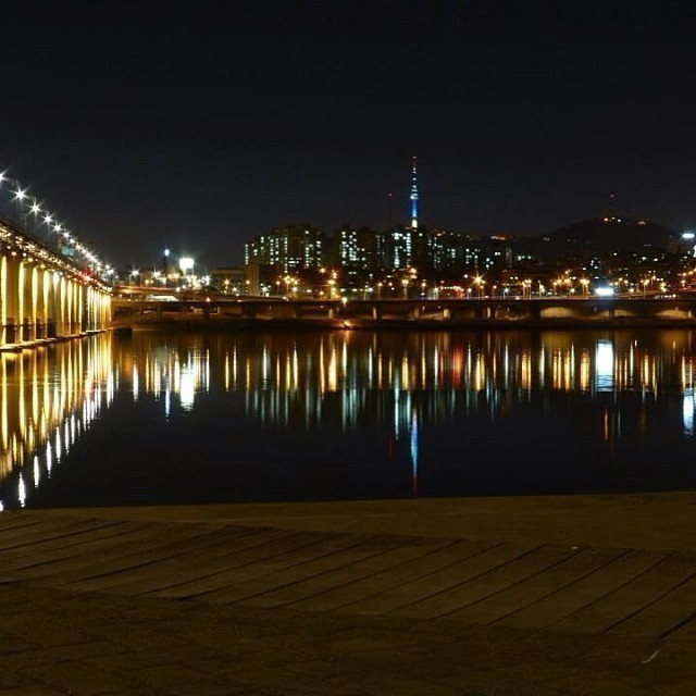 #Seoul at night. Good night.
