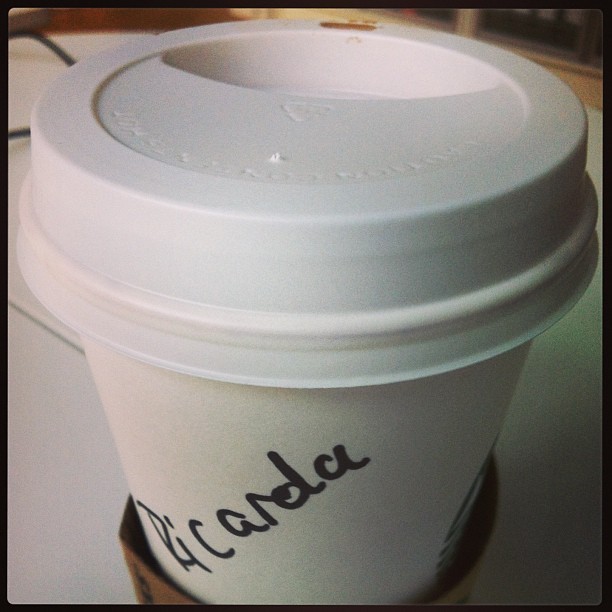 Started my day with a free Starbucks birthday drink. Nice and no it’s not yet my b-day, they were slightly early ;-)