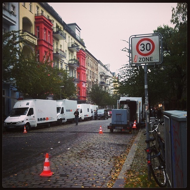 Still filming. The queue for coffee was too long this morning so stuck with office coffee again…