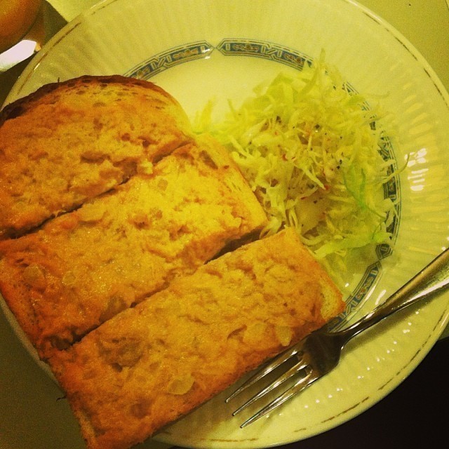 The toast has arrived. #tokyo
