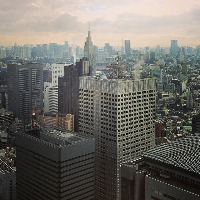 Tokyo Government Building 45th floor view #tokyo