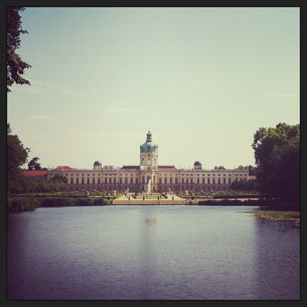 View from the garden of Schloss Charlottenburg