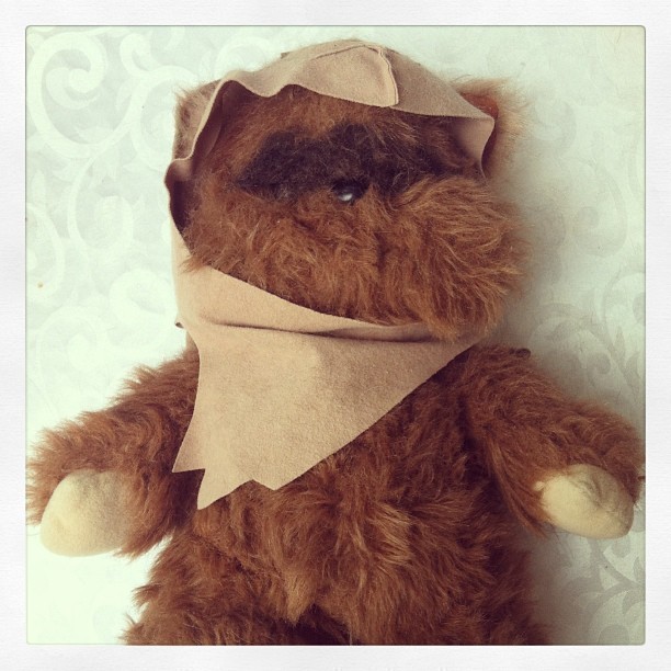 With all this Star Wars VII talk I just have to show off my beloved Ewok ;-)