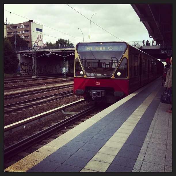 #berlin On my way into the City.