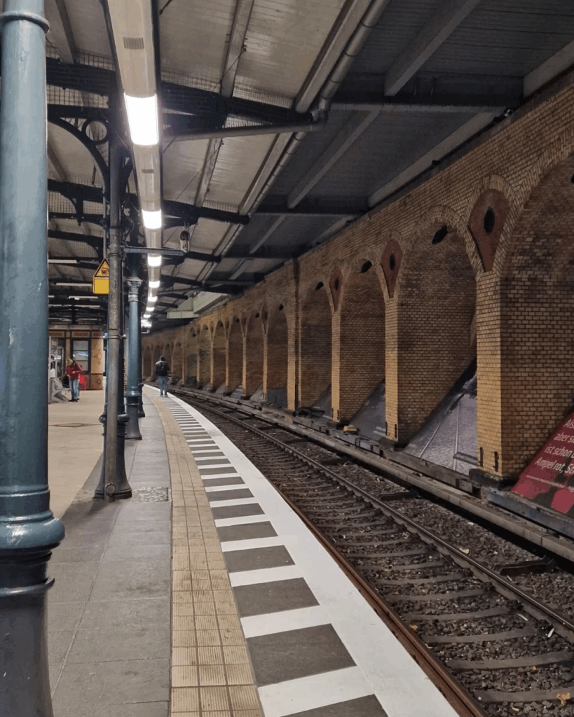 #Berlin overground S-Bahn station Schönhauser Allee

#Berlin #Germany #photography #BerlinPhotography #photooftheday #city #travel #urbanlife #UrbanPhotography

PS: This post has been edited from “subway” to “overground” station.