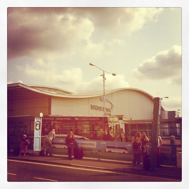 Luton airport, next into London :-)