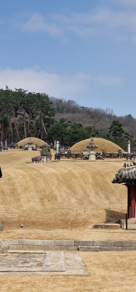 At the Royal Tombs of King Hyojong and Queen Inseon #SouthKorea