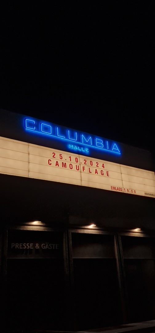 Yesterday: Camouflage – 41 year anniversary #Berlin #Columbiahalle
