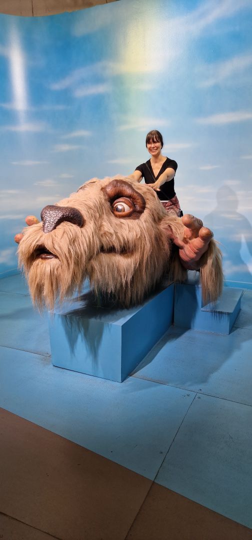 Fuchur from the Never Ending Story 🐲 – Filmpark Babelsberg. We had so much fun 🌟