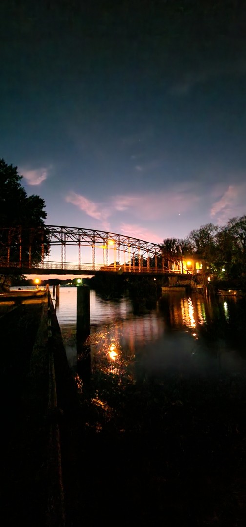Night time at #LakeTegel #Berlin