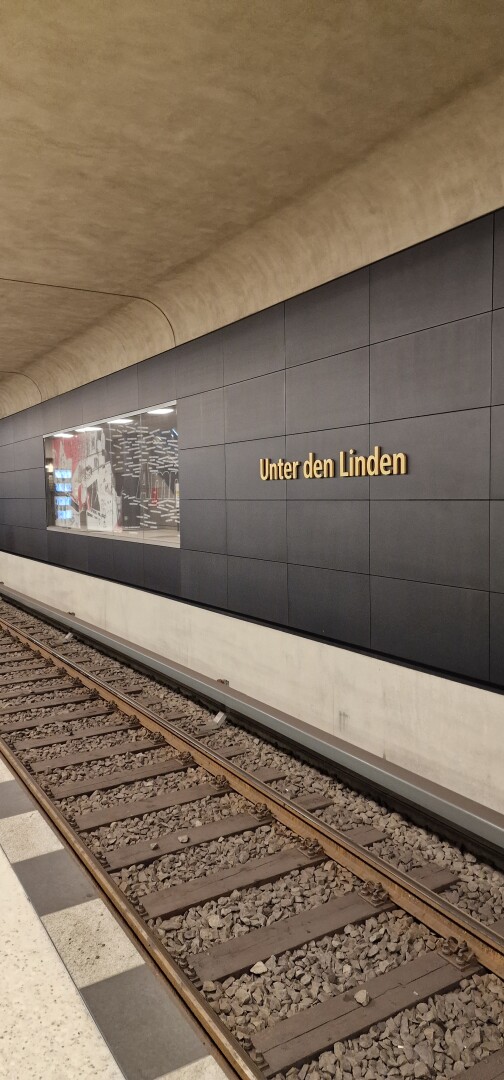 Unter den Linden subway station Berlin