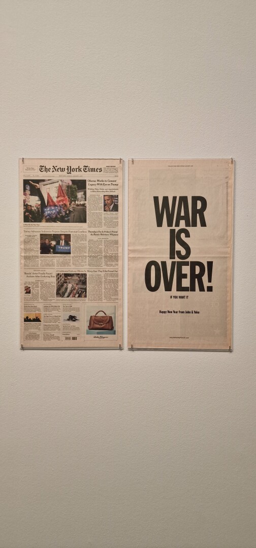 More impressions from the museum: Yoko Ono, Andy Warhol, Lydia Clark and more 🎨