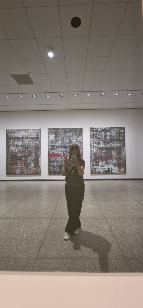 Becoming part of the Gerhard Richter exhibition ✨