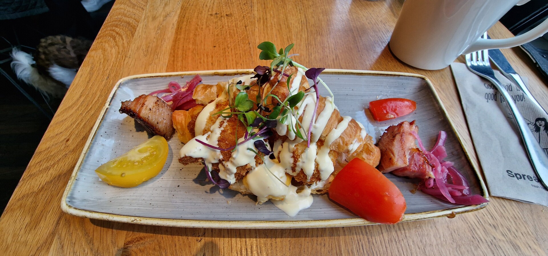 Yummy 😋 food. Breakfast with my bestie ✨